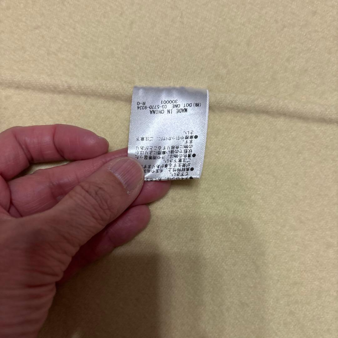 アニュアンスコート2024ベルト、ストールつき