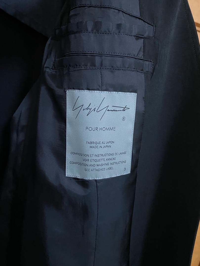 【わ】Yohji Yamamoto ノーカラージャケット