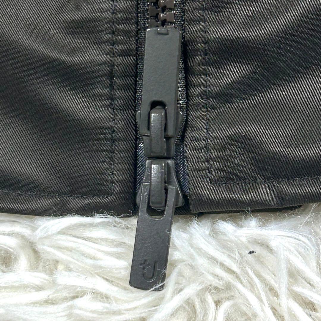 ユニクロ +J ハイブリッドダウンオーバーサイズMA-1 グレー ジルサンダー