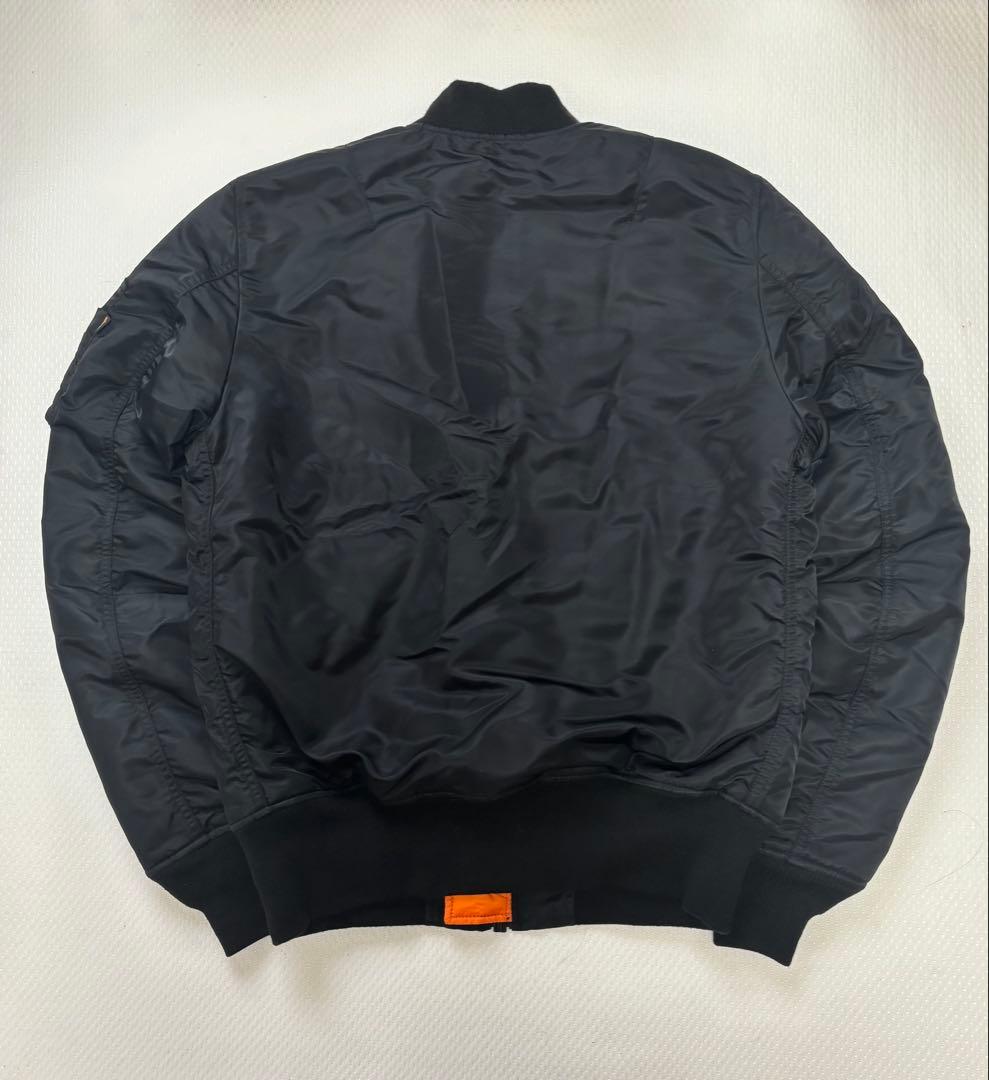 ✨極美品✨ ALPHA MA-1 Mサイズ ブラック フライトジャケット