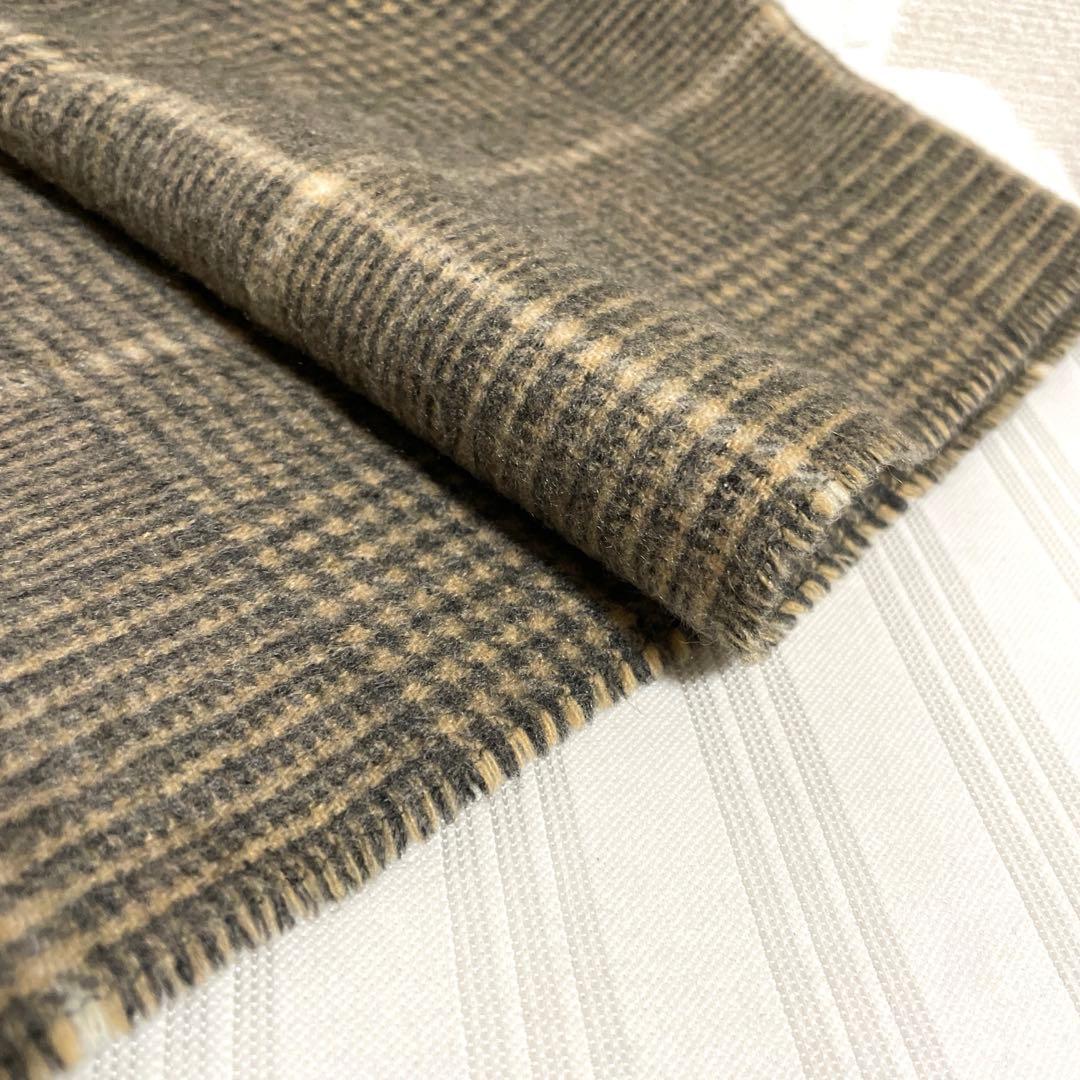 美品 GIVENCHY ジバンシー マフラー カシミヤ100% チェック柄