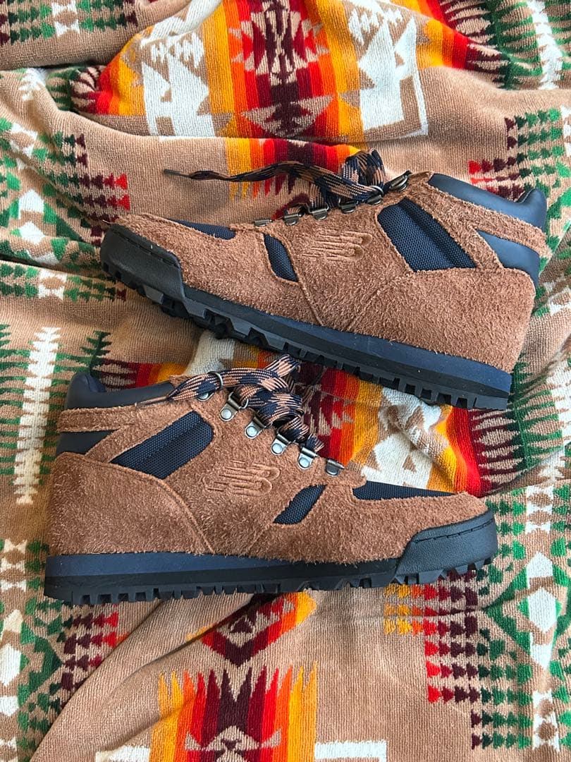 New Balance ワークブーツ ブラウン/ネイビー　新品