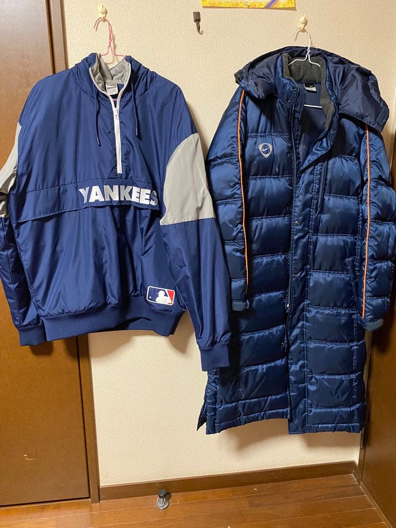 NIKEダウンコート、ヤンキースジャケット