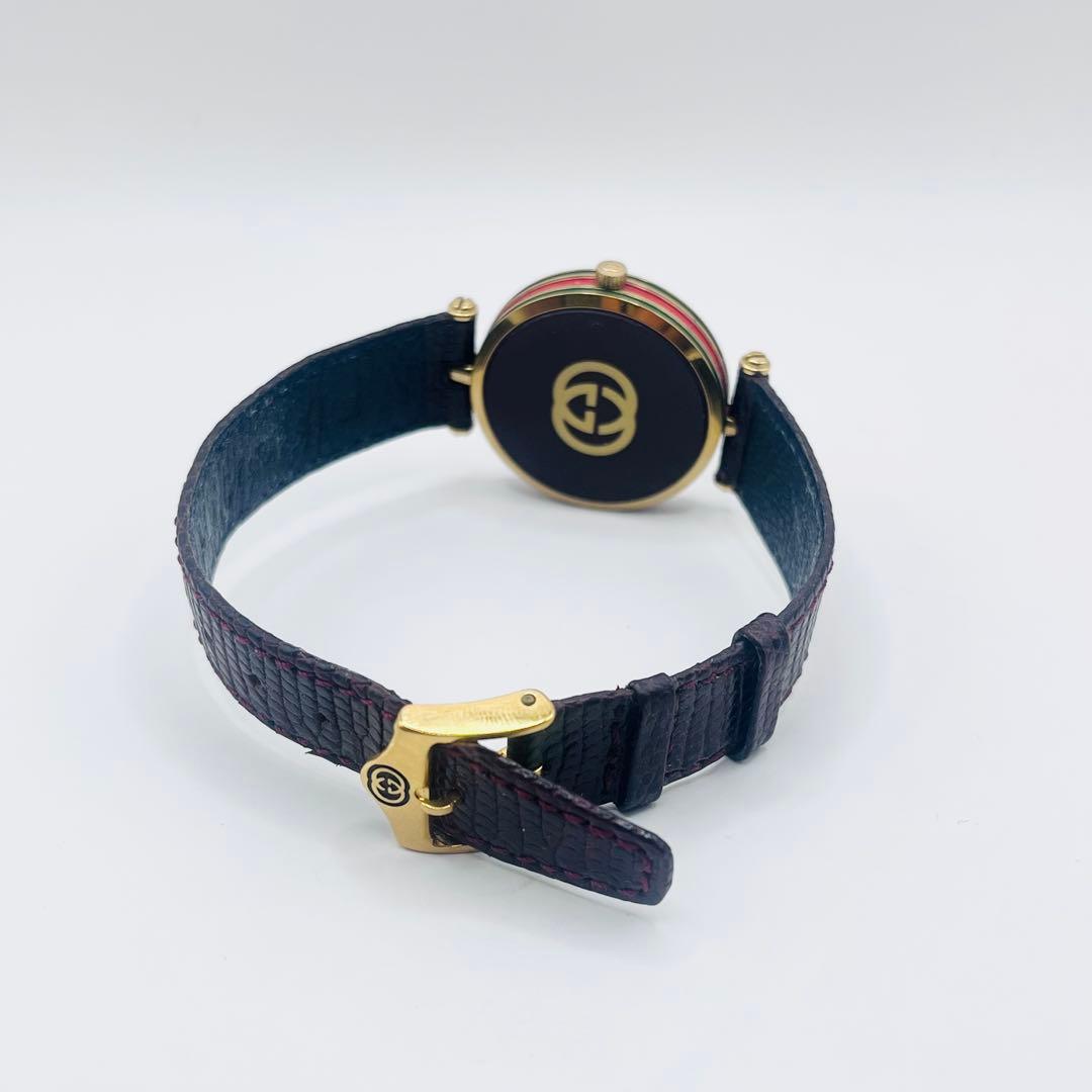 レア 美品 稼働 Gucci シェリーライン レディース