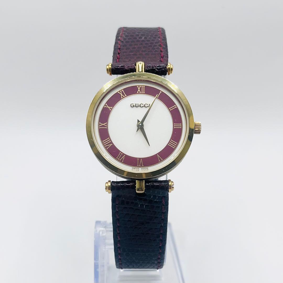 レア 美品 稼働 Gucci シェリーライン レディース