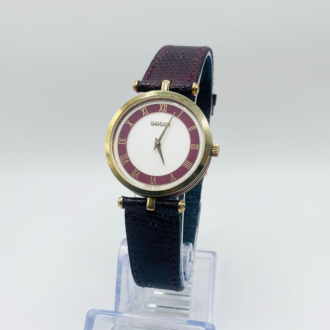 レア 美品 稼働 Gucci シェリーライン レディース