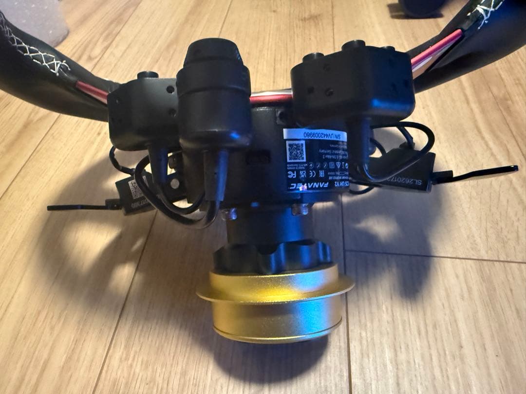 その他 Fanatec CS wheel+hub v2 + QR2 PRO