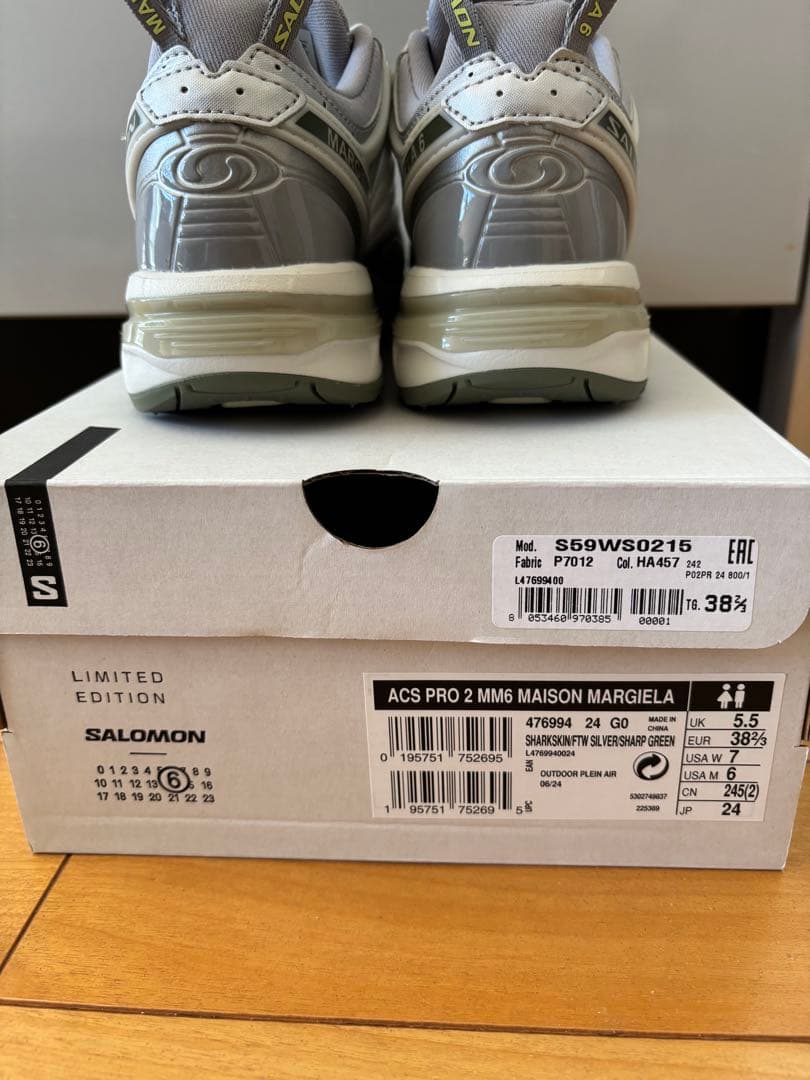 MM6×SALOMON ACS PRO 2 JP22cm 新品　完売