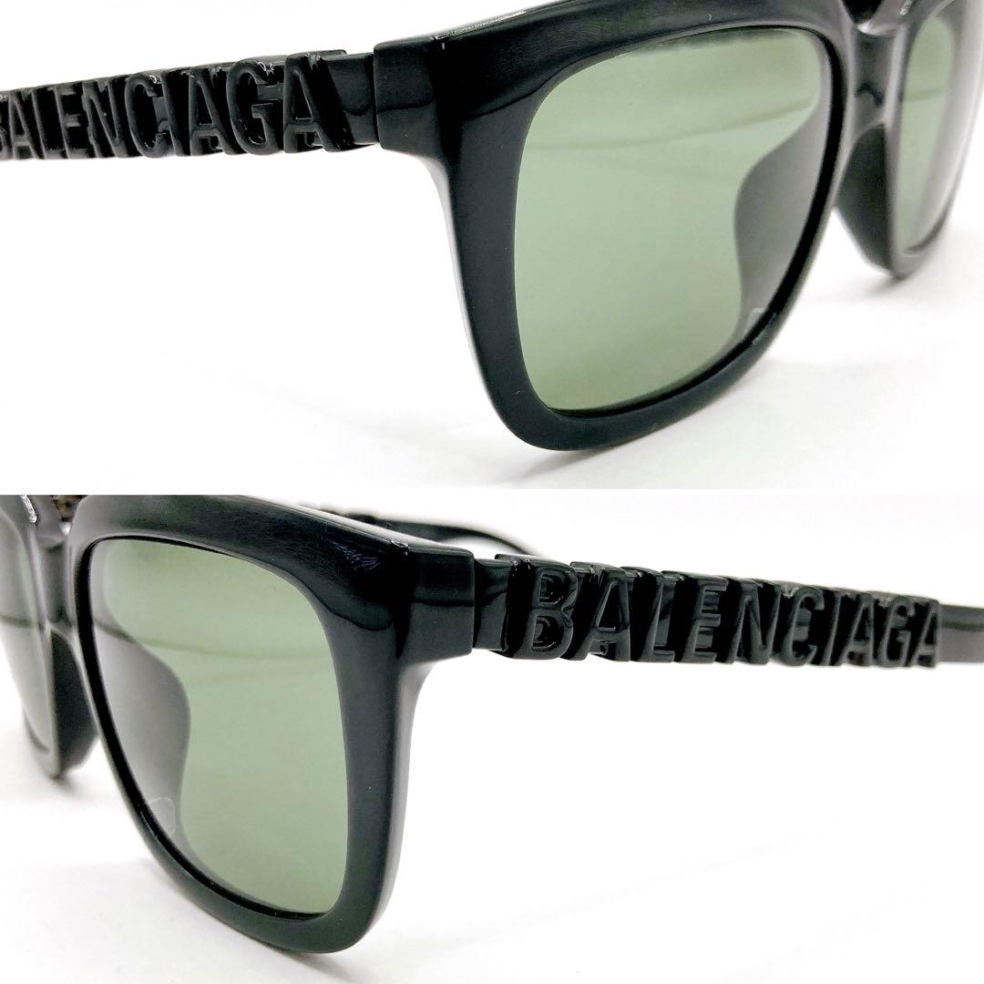 極美品✨BALENCIAGA サングラス BB0108S ブラック　度なし