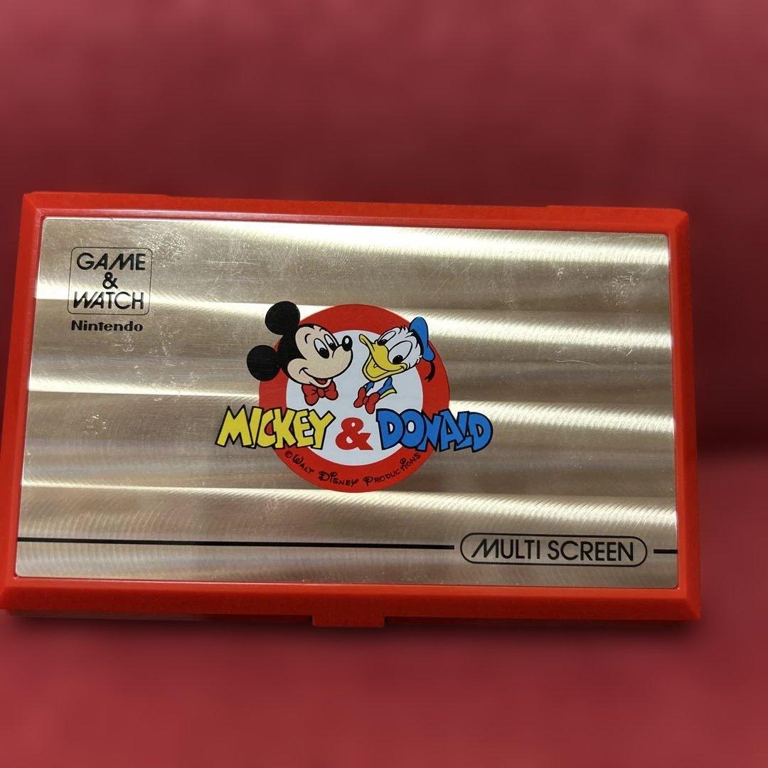 N1904 任天堂 GAME&WATCH MICKEY&DONALD