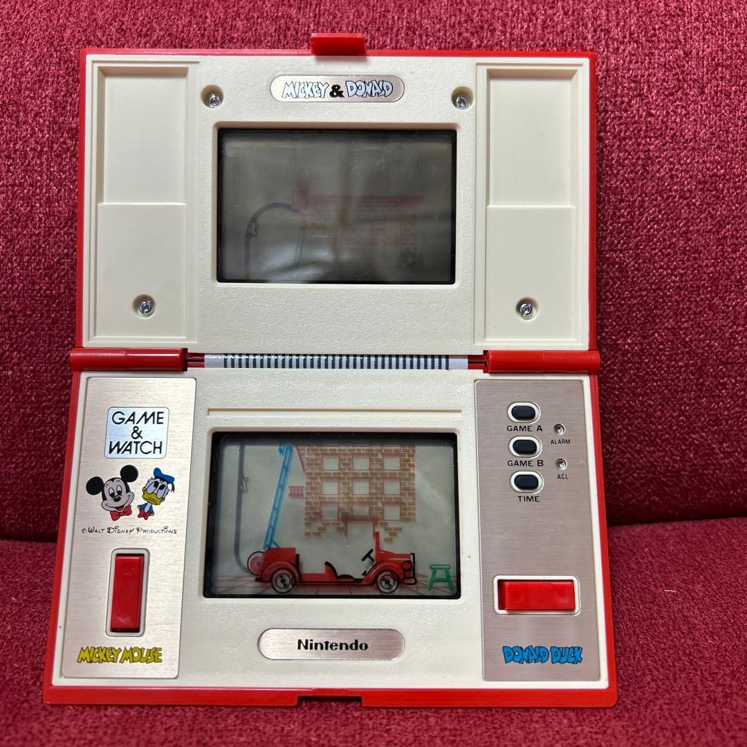 N1904 任天堂 GAME&WATCH MICKEY&DONALD