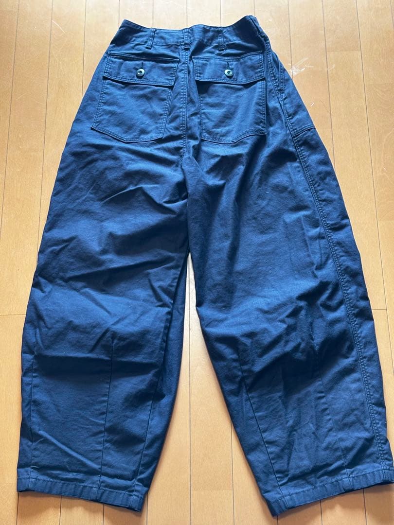 RHC ワイドミリタリーパンツ　ネイビー　sizeXS