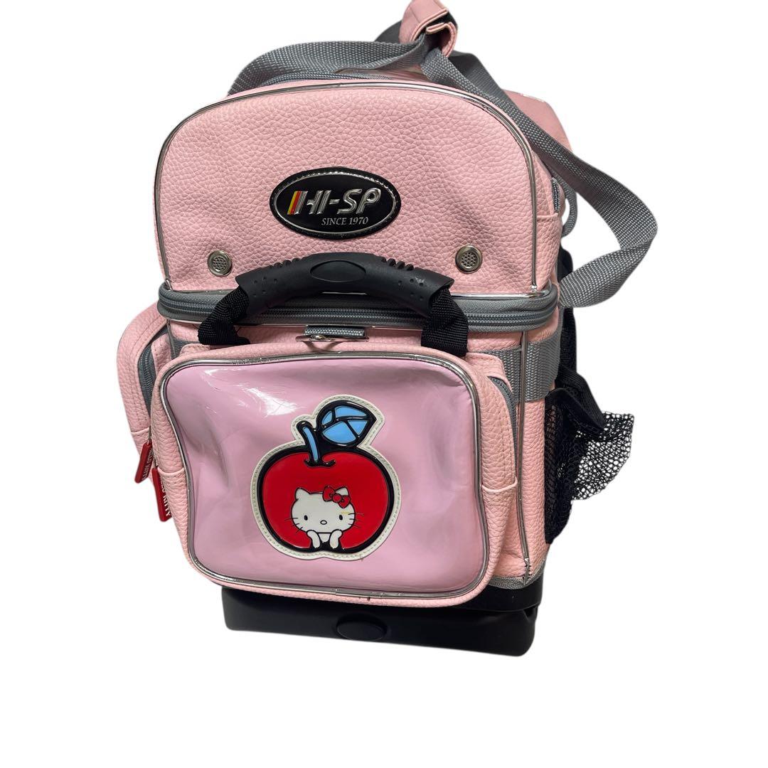 ハローキティ　ボーリングキャリーバッグ　ピンク