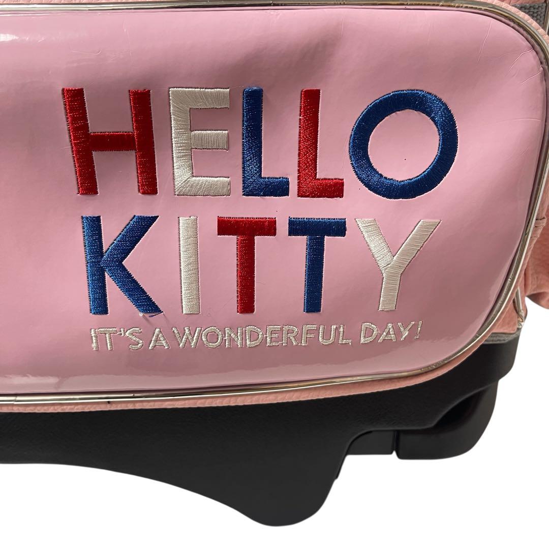 ハローキティ　ボーリングキャリーバッグ　ピンク