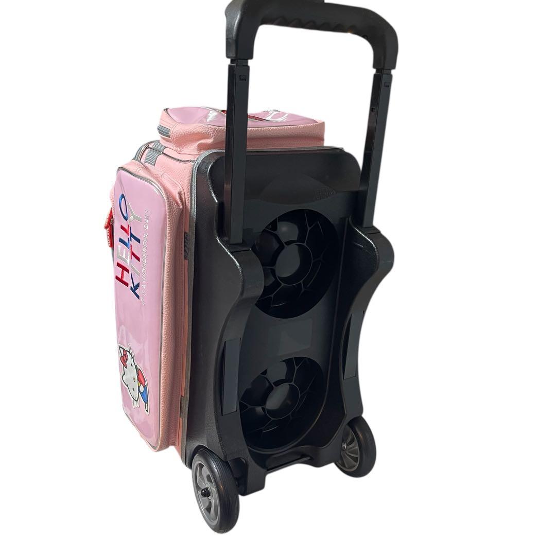 ハローキティ　ボーリングキャリーバッグ　ピンク