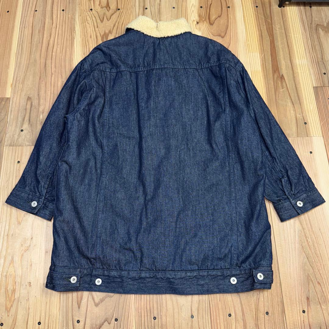 新品 JOHNBULL ジョンブル　裏ボアジャケット デニムジャケット FREE