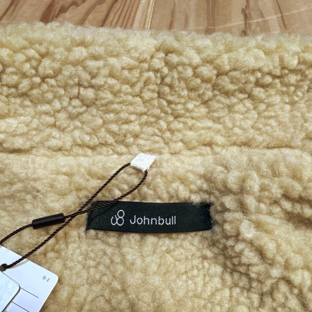 新品 JOHNBULL ジョンブル　裏ボアジャケット デニムジャケット FREE