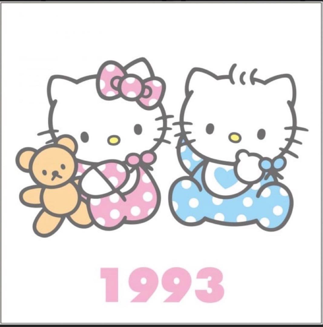 激レア　キティ　新品　1993年製　Hello Kitty Babies セット