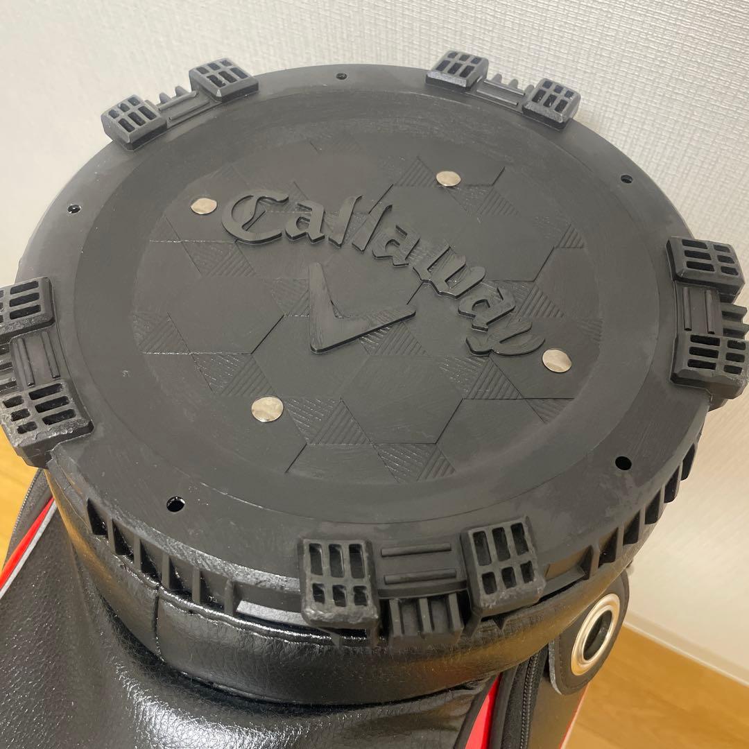 【週末限定値下げ】キャロウェイ キャディバッグ BLACK&RED 9.5型