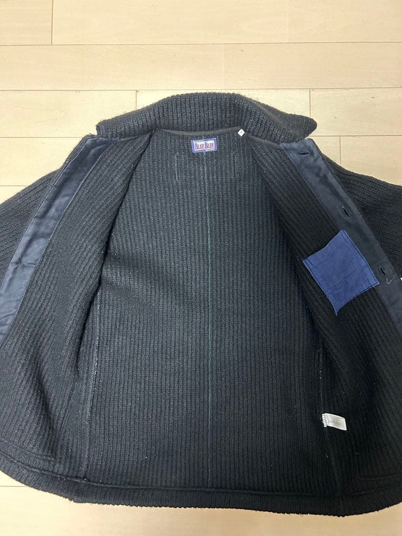 ハリウッドランチマーケット　BlueBlue 圧縮ニット ネイビー　M相当