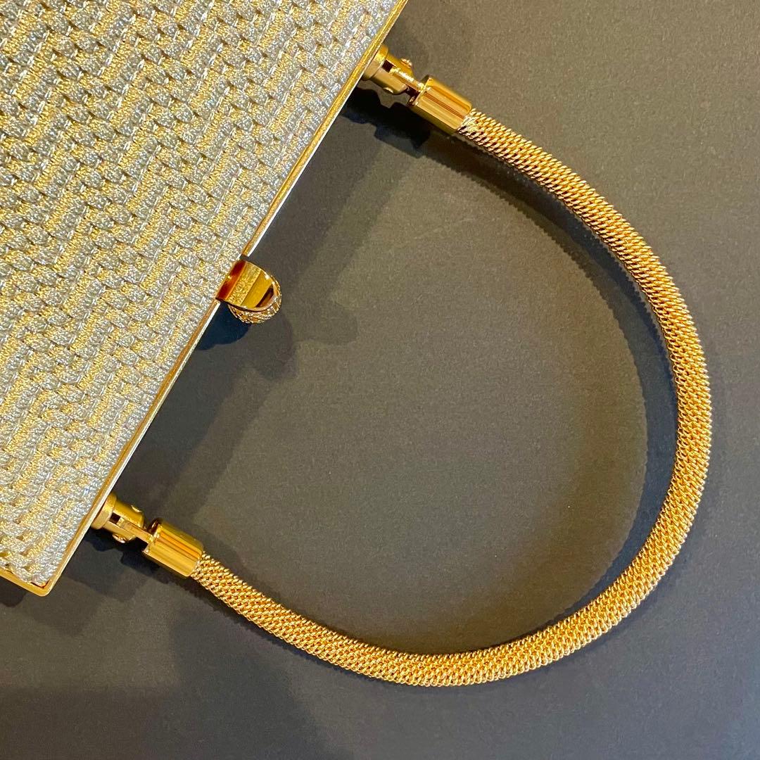 ゴールド スクエア 和装用バッグ