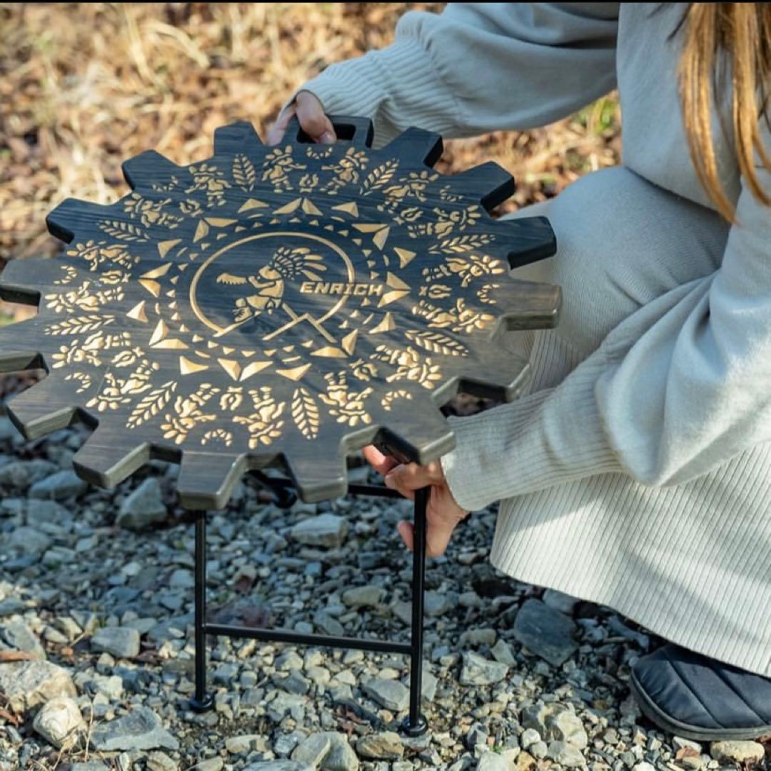 ENRICHエンリッチ　ココペリ　サイドテーブル　GGCrew コラボ