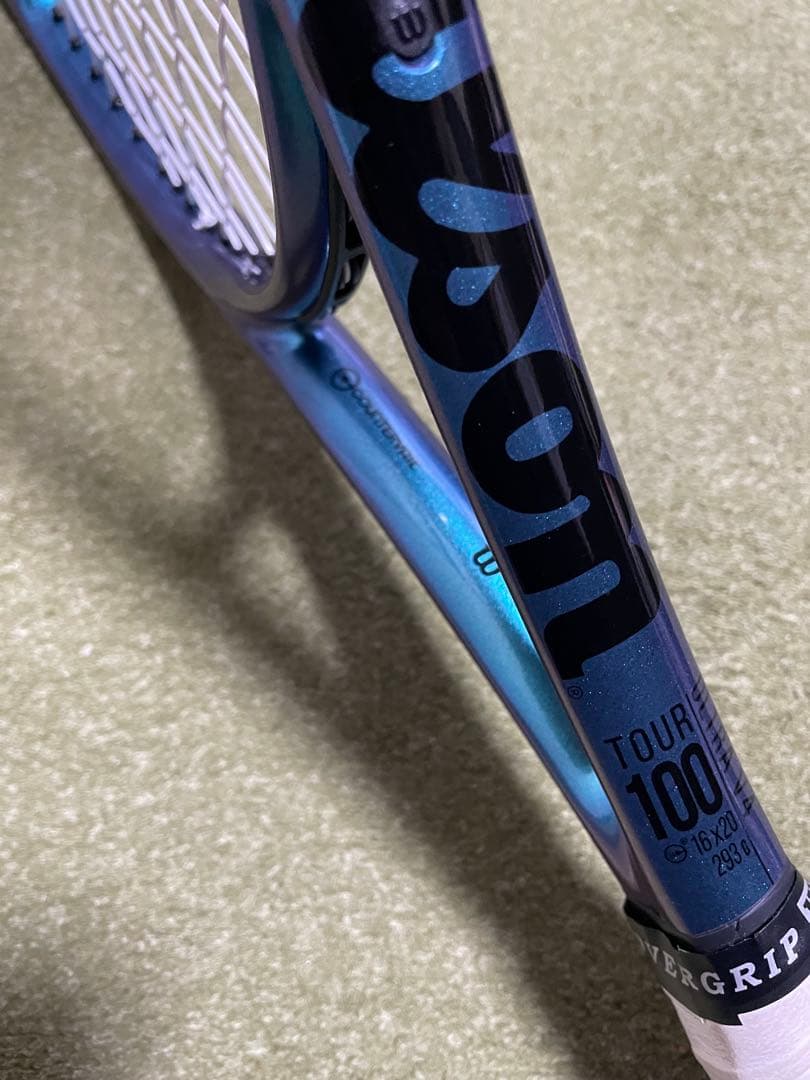 j*p様 ウィルソン ウルトラツアー100 V4 グリップ3 中古ラケット