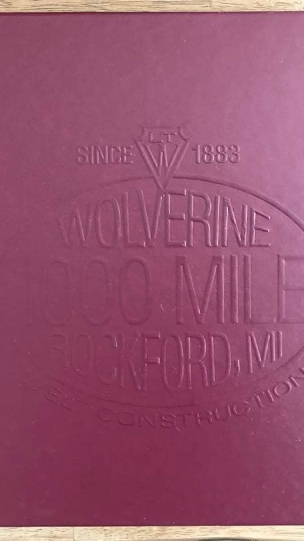 WOLVERINE 1000mile Evans 8D 極美品