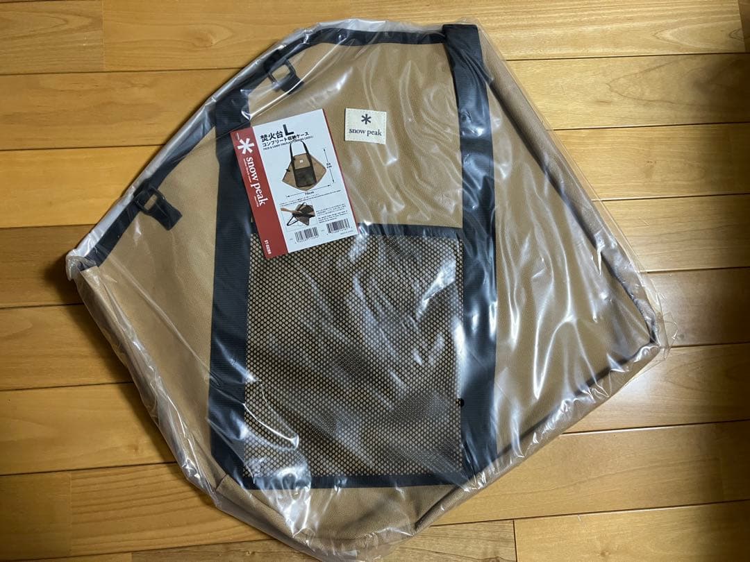 【新品未使用】 スノーピーク 焚火台Lスターターセット　 SET-112S