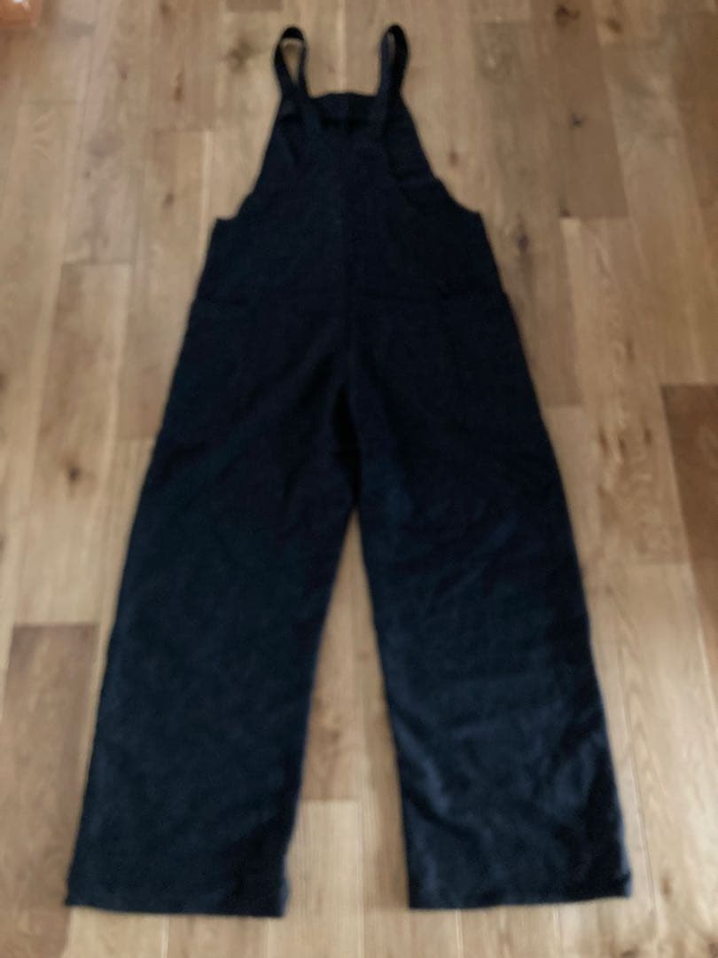 apuntob 大人女子⭐︎黒ウールサロペット