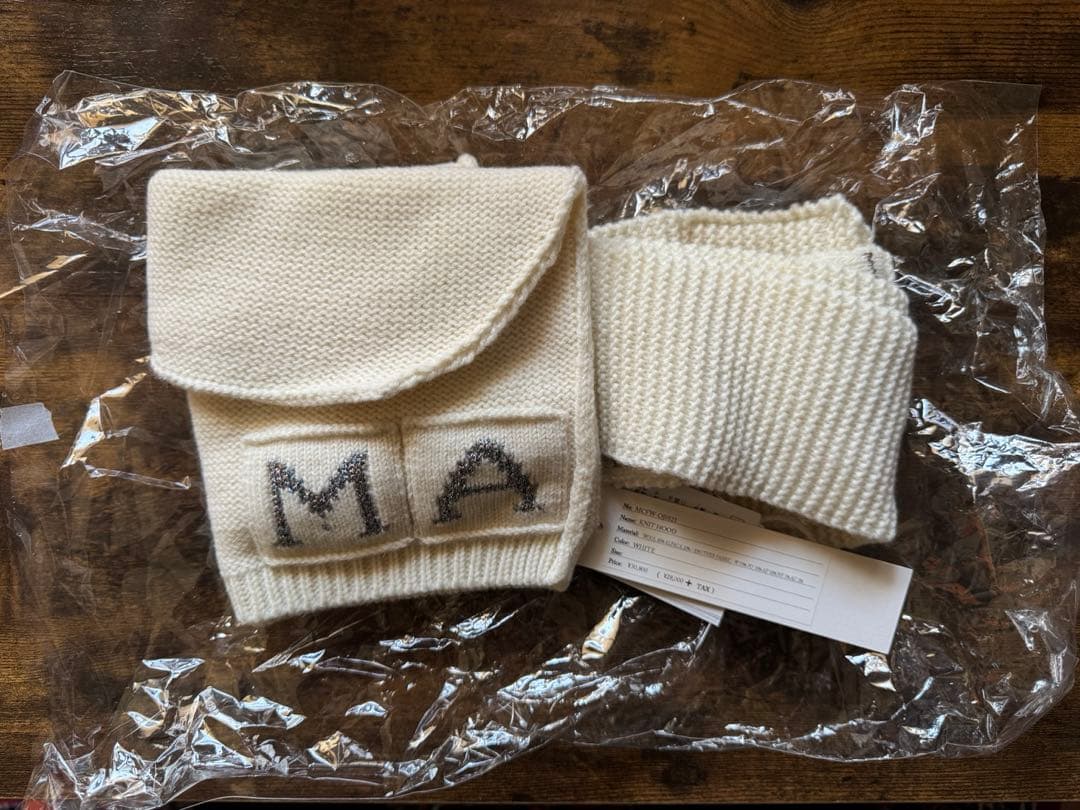 帽子 MASU 21AW knit hood