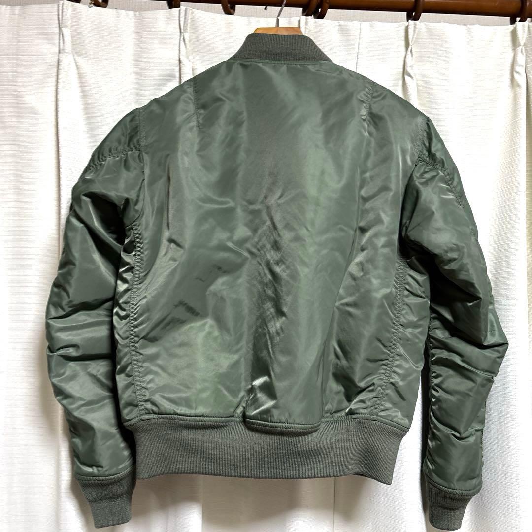 AVIREX MA-1 フライトジャケット L リバーシブル 縦ステッチ
