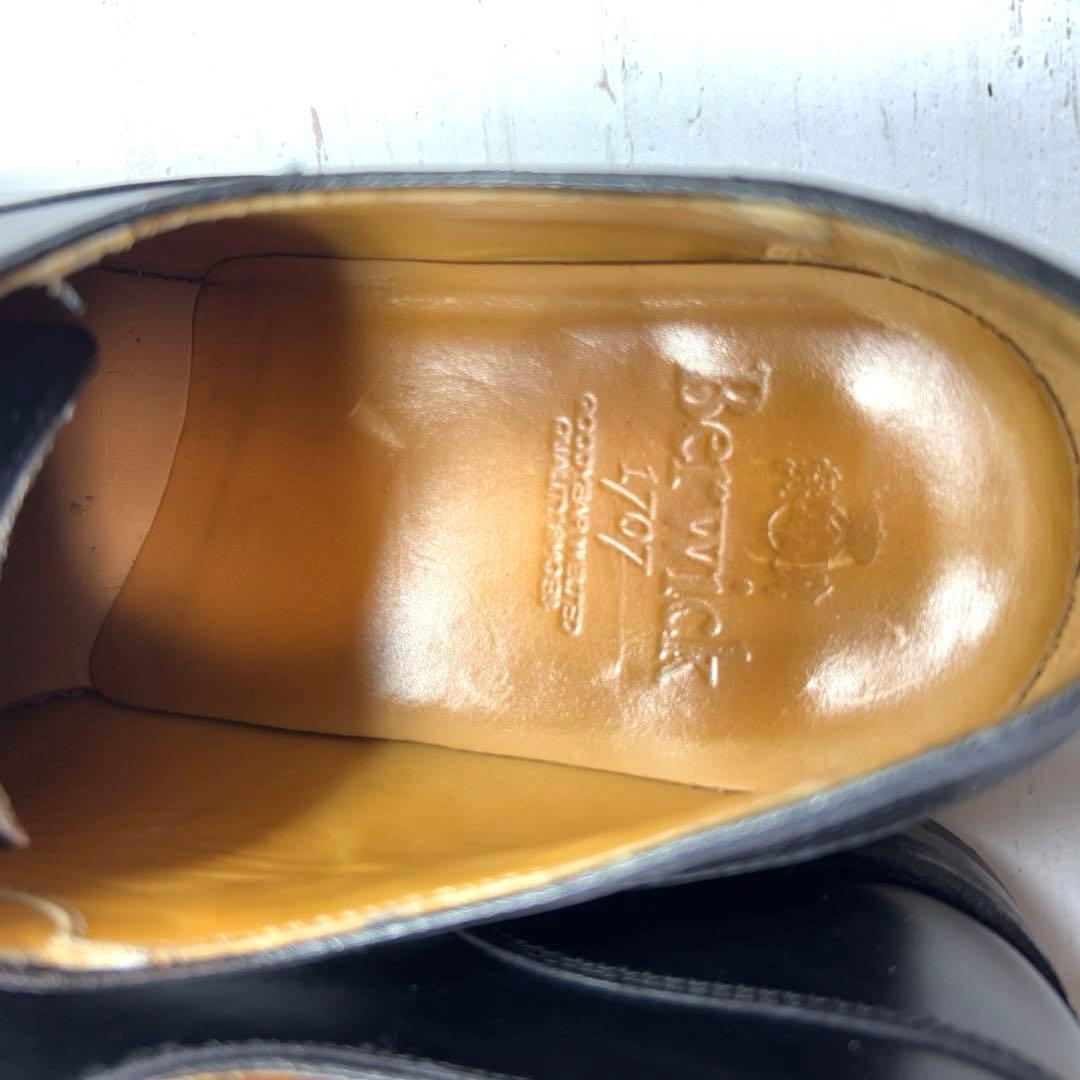 バーウィックBerwick 5382 LADABK ストレートチップ　8 1/2