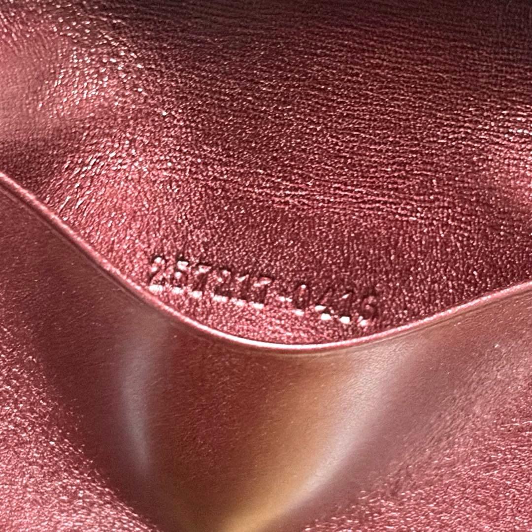 GUCCI キーケース ラブリー ハートロゴ レザー 美品 未使用 箱付き