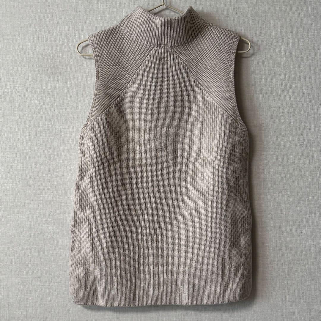 BATONER★ボトルネックニットベスト