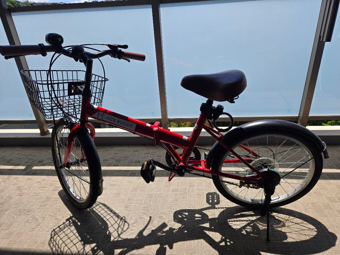 （直接引き取り限定）ACE BUDDY 折りたたみ自転車　20インチ