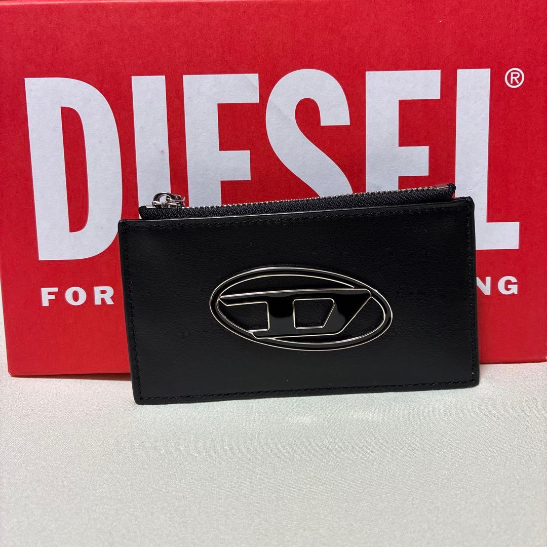 DIESEL 本革 小銭入れ 黒