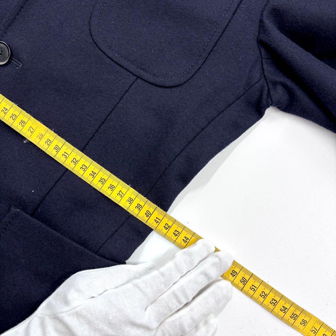 BOGLIOLI DOVER メンズ ウールテーラードジャケット ネイビー 42