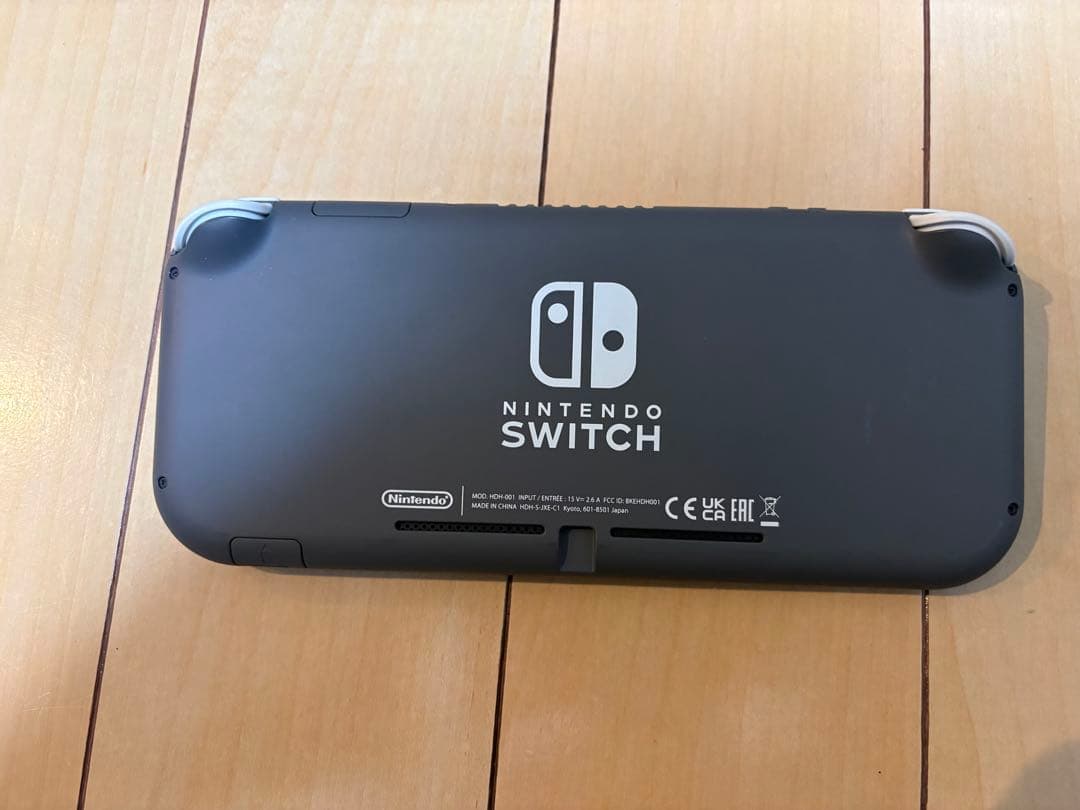 Nintendo Switch Lite グレー 本体　美品