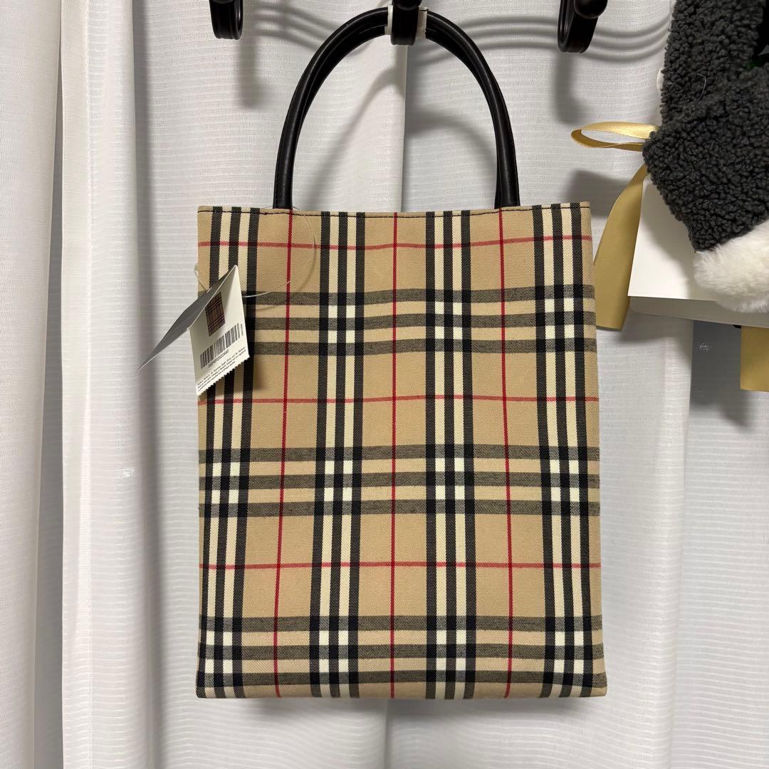 な*ー様 Burberry London トートバッグ　タグ付き　バーバリー　ハ