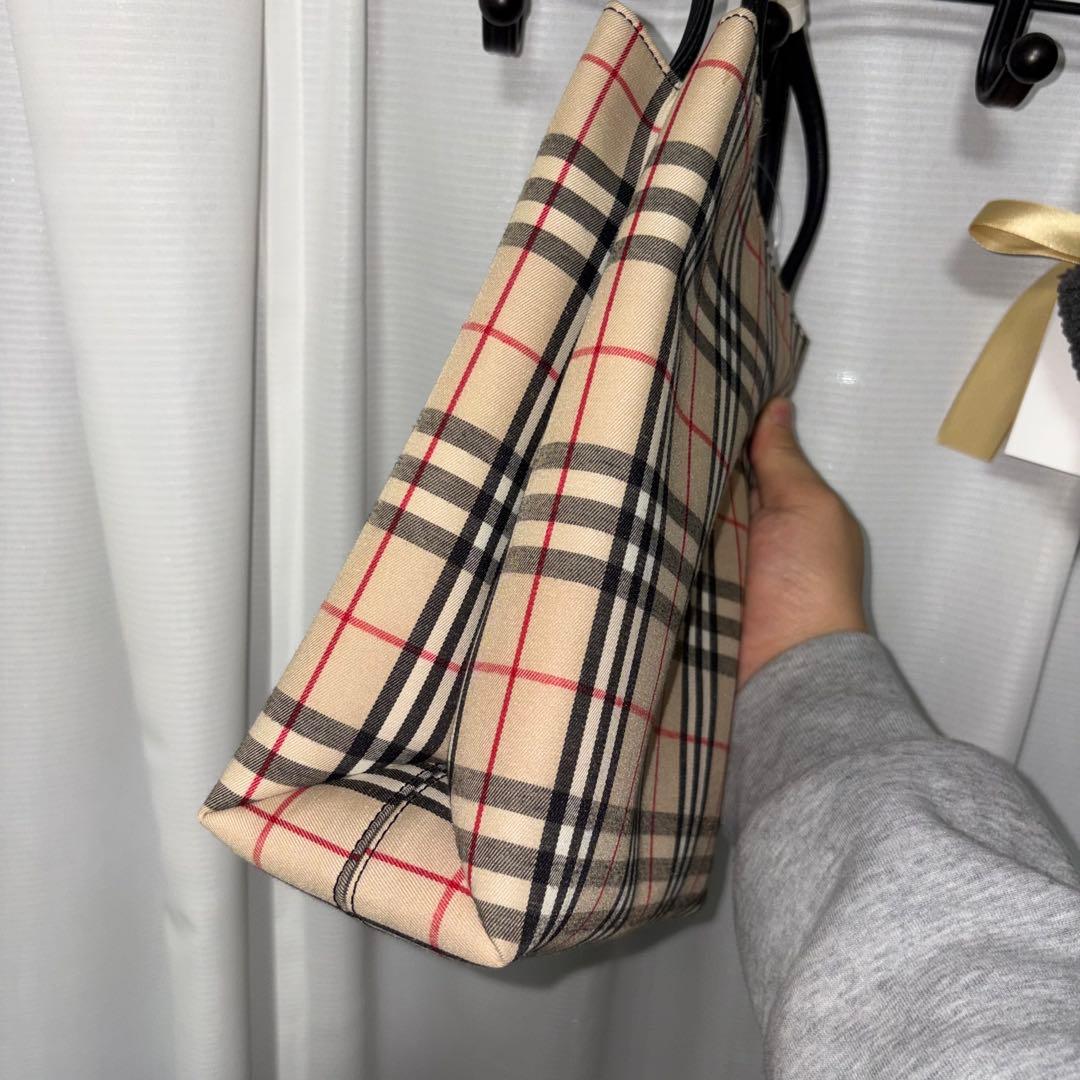 な*ー様 Burberry London トートバッグ　タグ付き　バーバリー　ハ