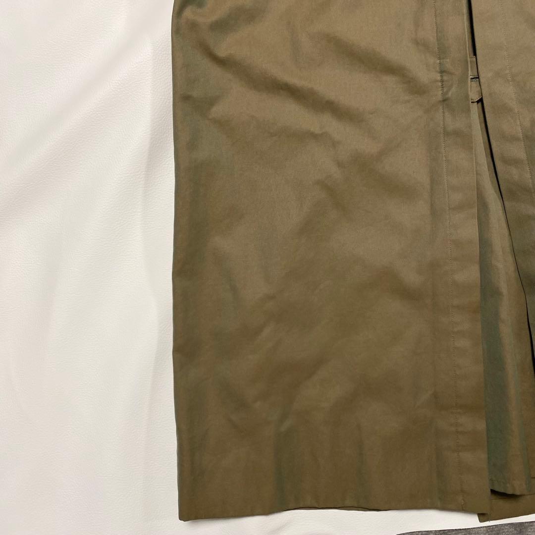 BURBERRY トレンチコート　玉虫色　ノバチェック　ロング　ベルト