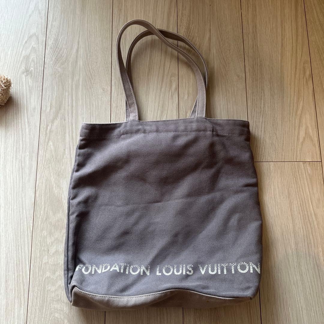 【美品】LOUIS VUITTON トートバッグ グレー