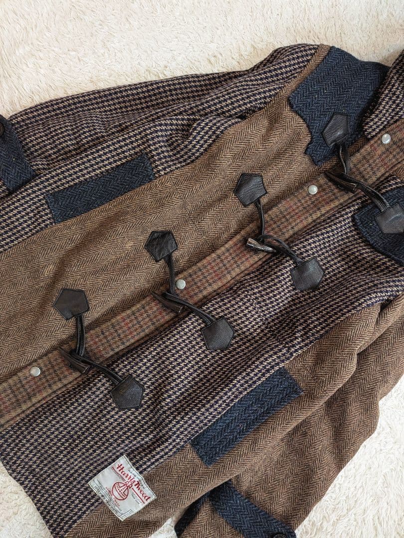 MARCHE HARRI S TWEED　bq marche　ダブルファスナー
