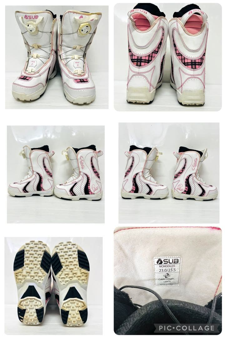 女性用　スノーボード　3点セット　BOAブーツ　ダイヤル式　レディース　スノボ