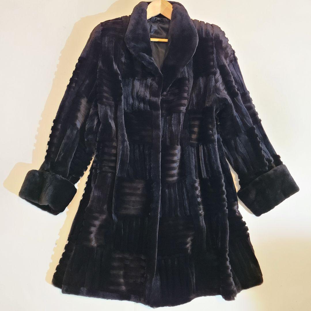 【極美品】サガミンク ロイヤル ゴールド ファーコート 金サガ 最高級ミンク