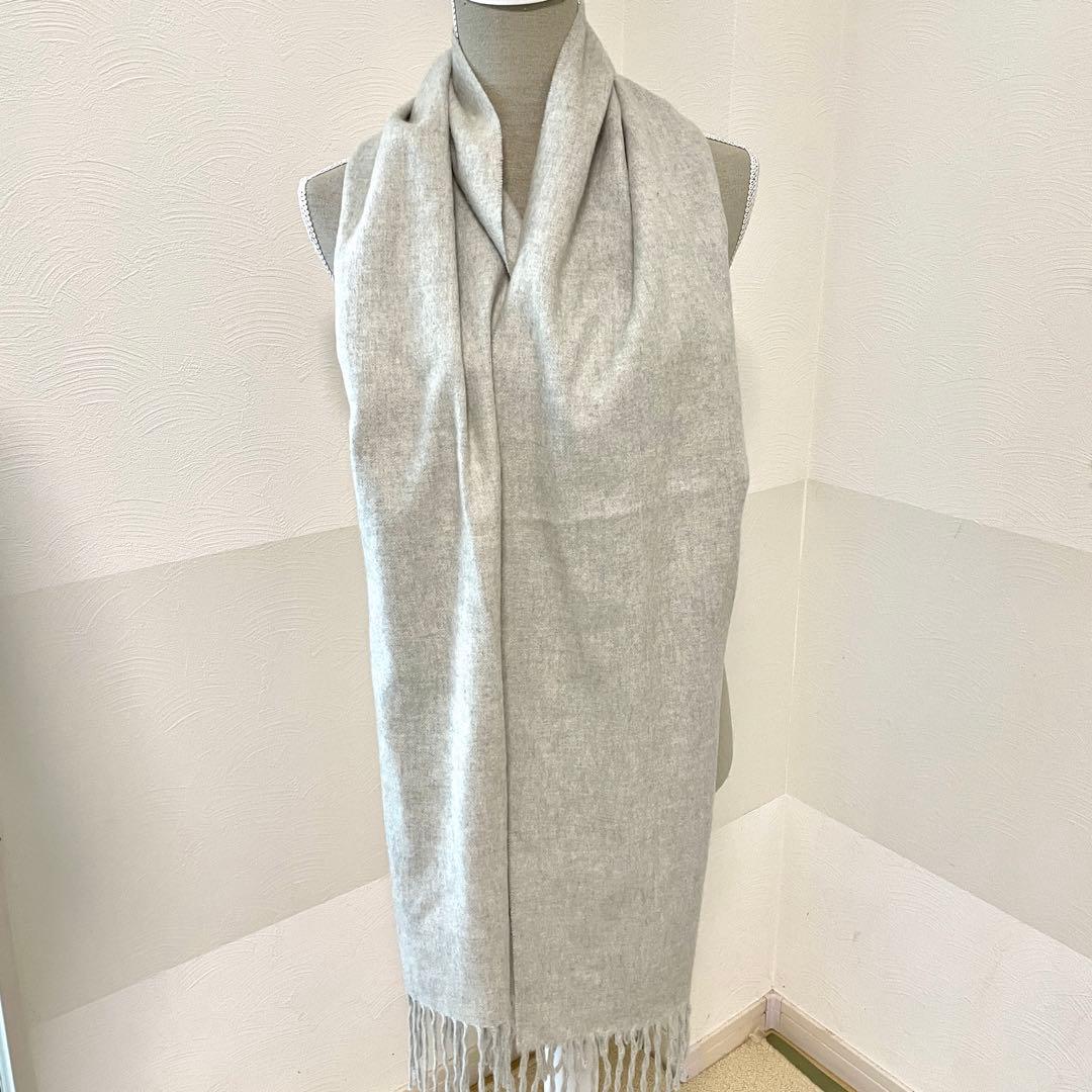 BEGG&COベグアンドコー　カシミア100％ストールマフラー　美品