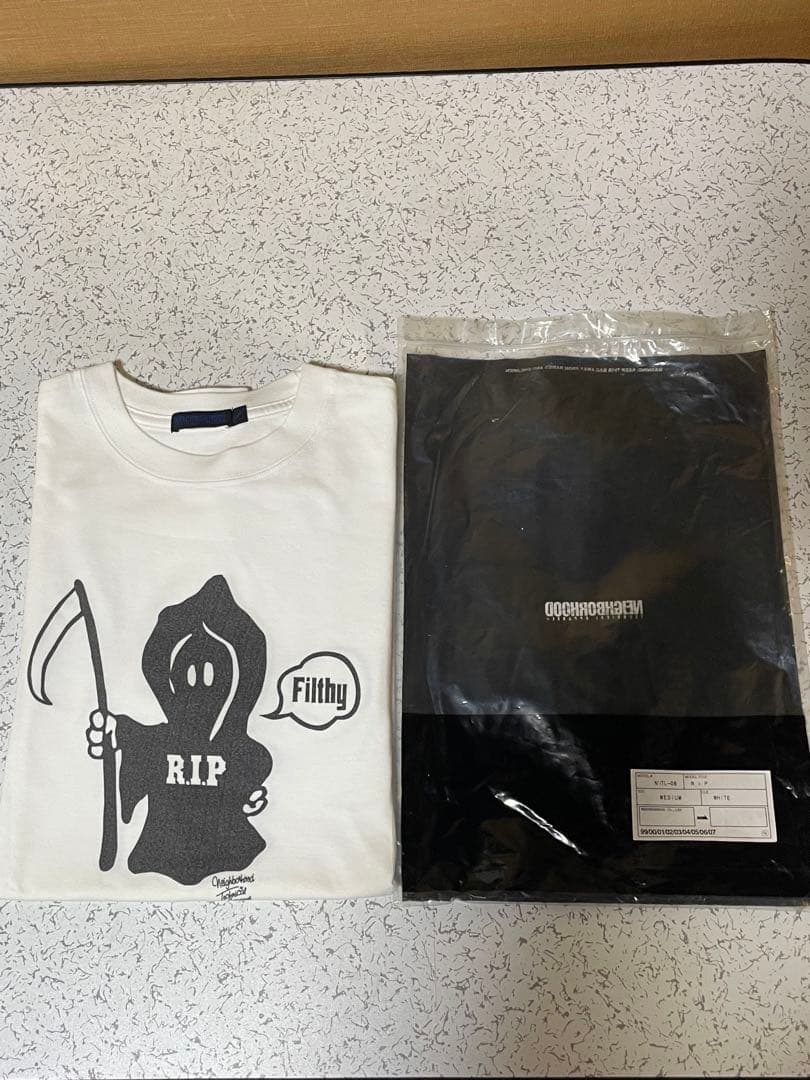 美品！neighborhood死神 グラフィック ロングスリーブTシャツ