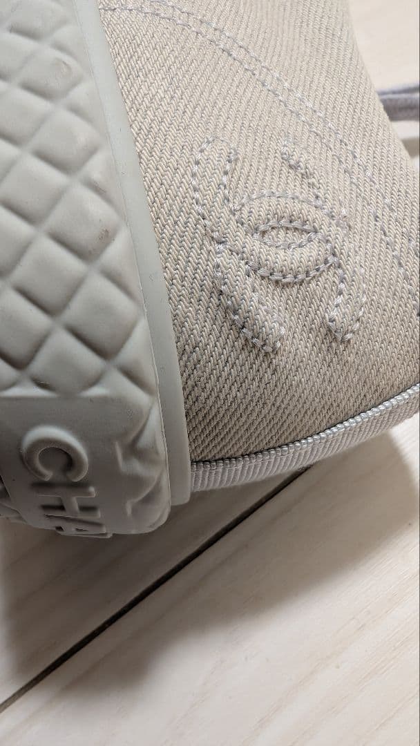 CHANEL シャネル グレー スニーカー 37 純正品 収納袋付き 値下げ済み