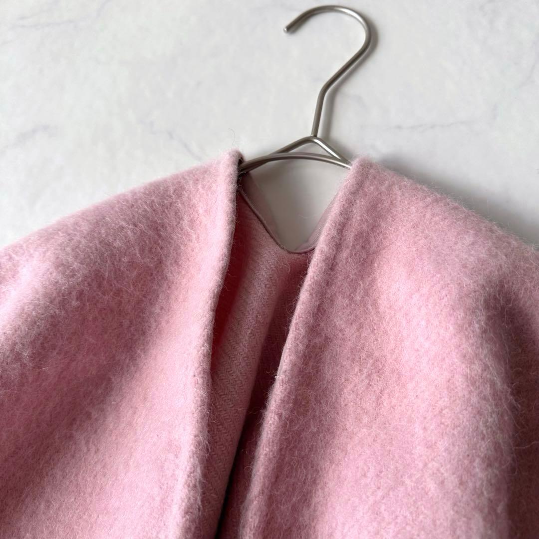 新品タグ付き グレースコンチネンタル シャギーフリンジケープ ストール ふわふわ